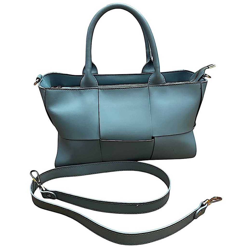 Nwot Valentina Fiore Intrecciato Bag